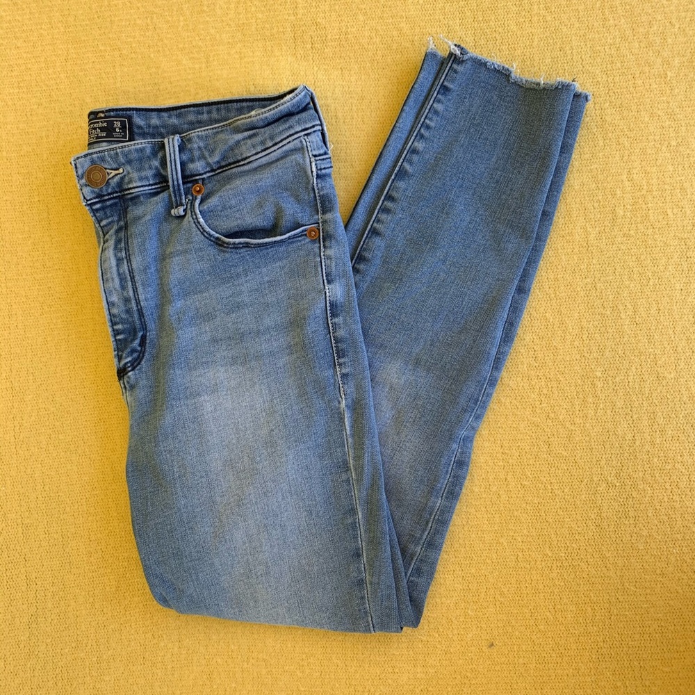 Abercrombie & Fitch High-Waisted Skinny Jeans